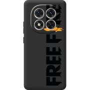 Прозорий чохол BoxFace Xiaomi Redmi Note 15 Pro Free Fire Black Logo