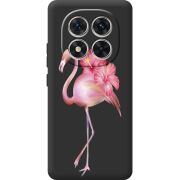 Прозорий чохол BoxFace Xiaomi Redmi Note 15 Pro Floral Flamingo