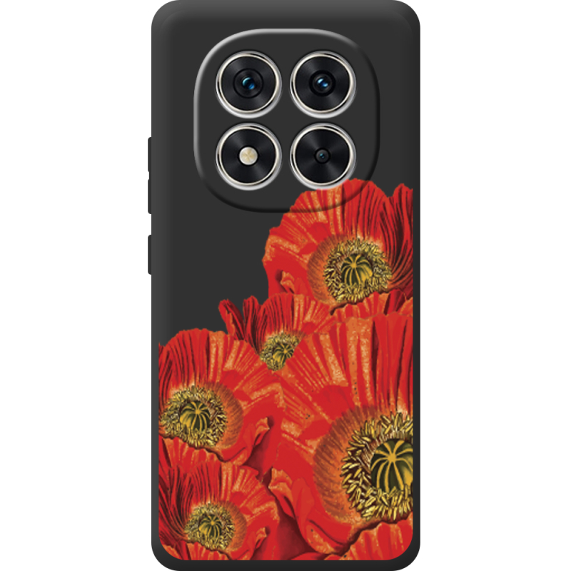 Прозорий чохол BoxFace Xiaomi Redmi Note 15 Pro Red Poppies