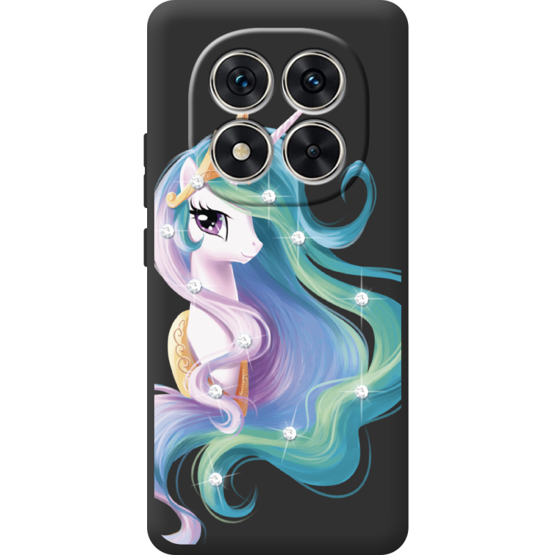 Чохол зі стразами Xiaomi Redmi Note 15 Pro Unicorn Queen