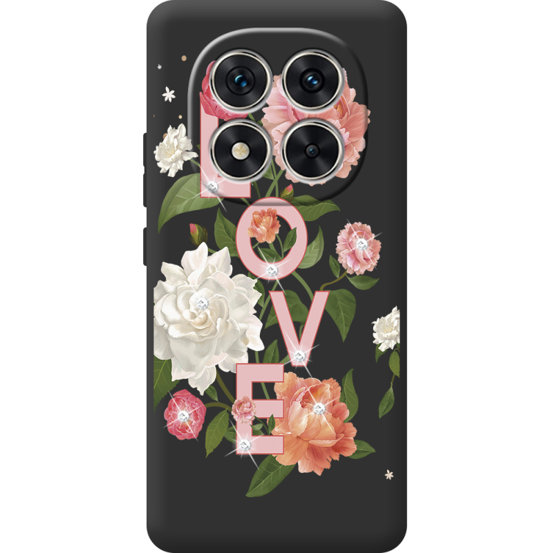 Чохол зі стразами Xiaomi Redmi Note 15 Pro Love