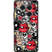 Чорний чохол BoxFace Xiaomi Redmi Note 15 Pro Rock Graffiti