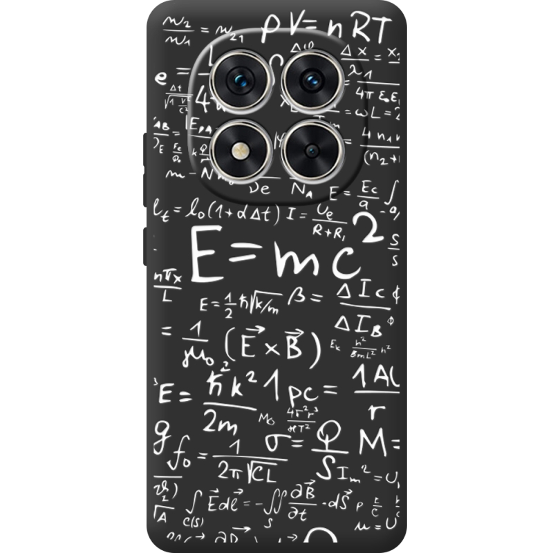 Чорний чохол BoxFace Xiaomi Redmi Note 15 Pro E=mc2