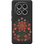 Чорний чохол BoxFace Xiaomi Redmi Note 15 Pro Ukrainian Ornament