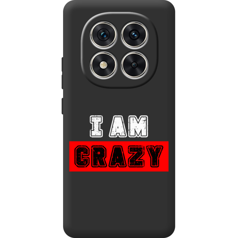 Чорний чохол BoxFace Xiaomi Redmi Note 15 Pro I'm Crazy