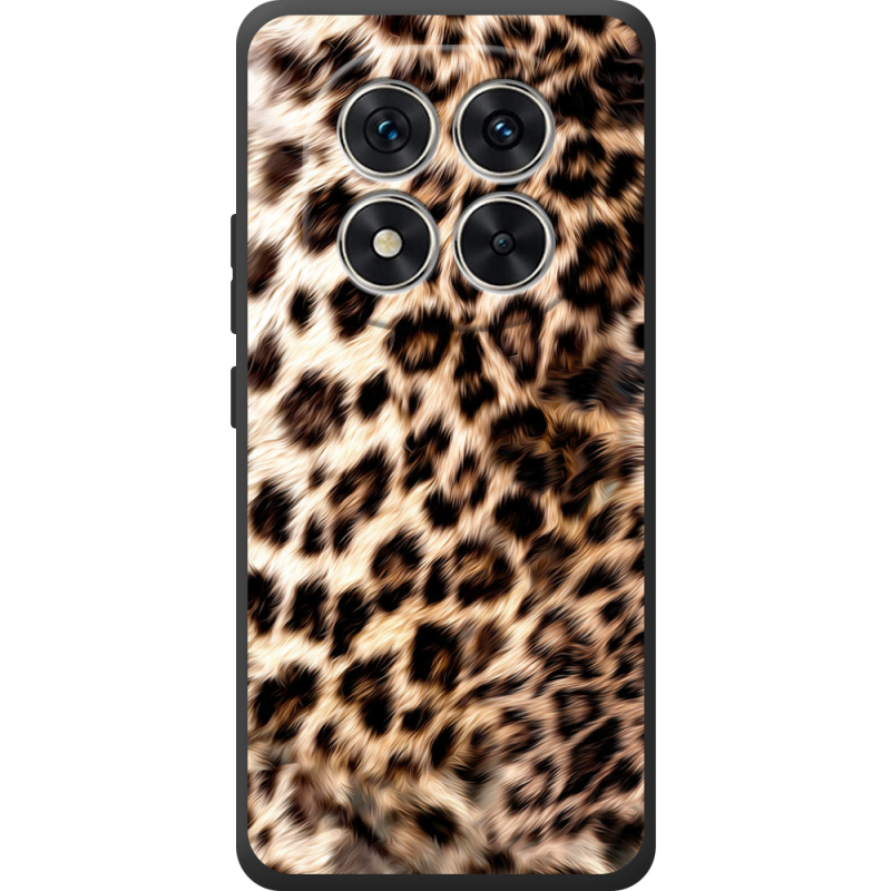 Чорний чохол BoxFace Xiaomi Redmi Note 15 Pro Леопардовий