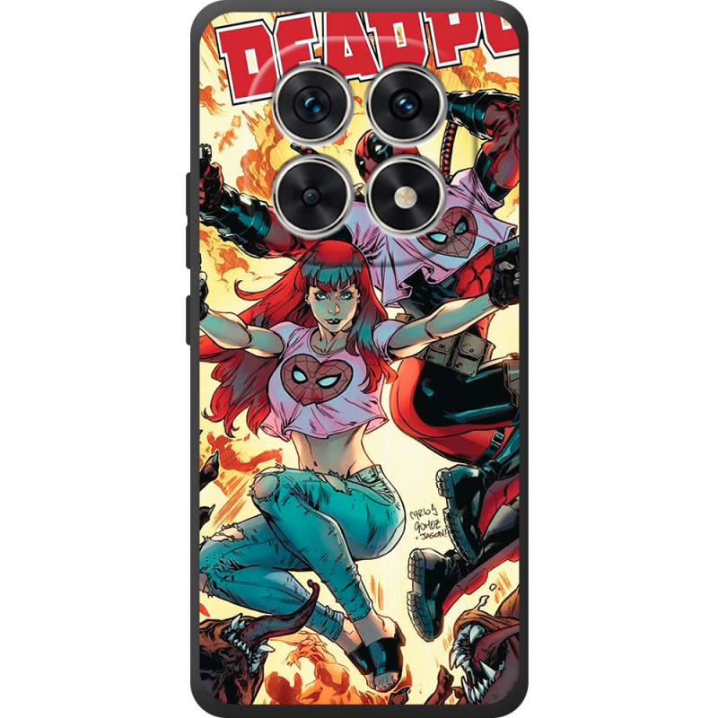 Чохол BoxFace Poco M8 Deadpool and Mary Jane