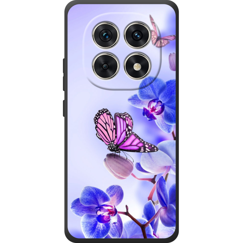Чохол BoxFace Poco M8 Orchids and Butterflies