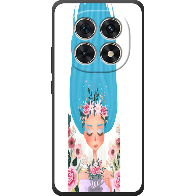 Прозорий чохол BoxFace Poco M8 Blue Hair