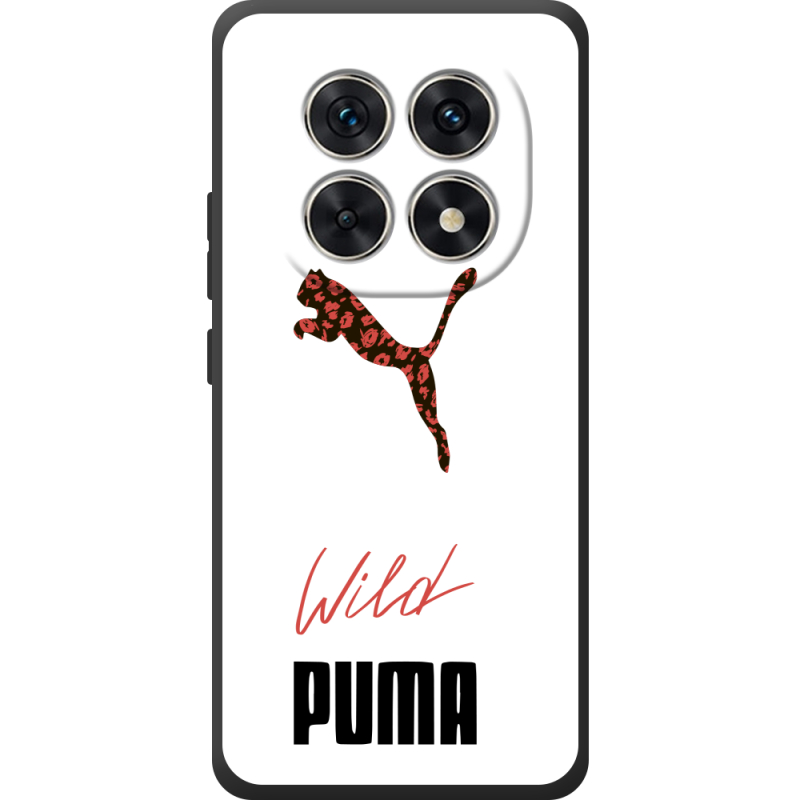 Прозорий чохол BoxFace Poco M8 Wild Cat