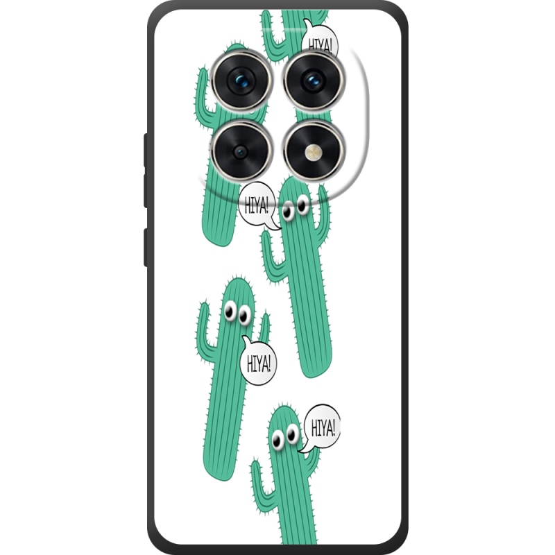 Прозорий чохол BoxFace Poco M8 с 3D-глазками HIYA