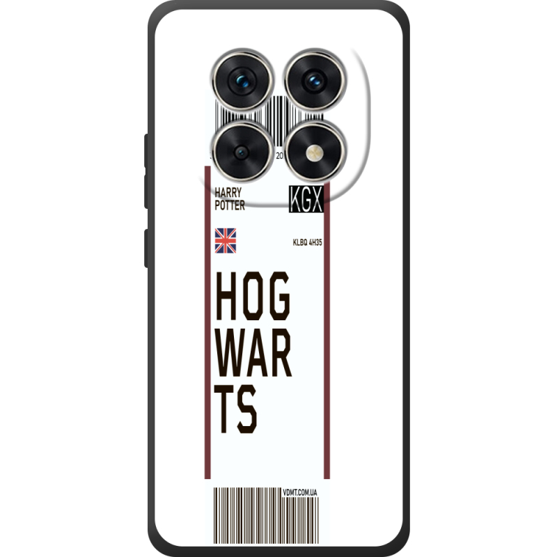 Прозорий чохол BoxFace Poco M8 Ticket Hogwarts