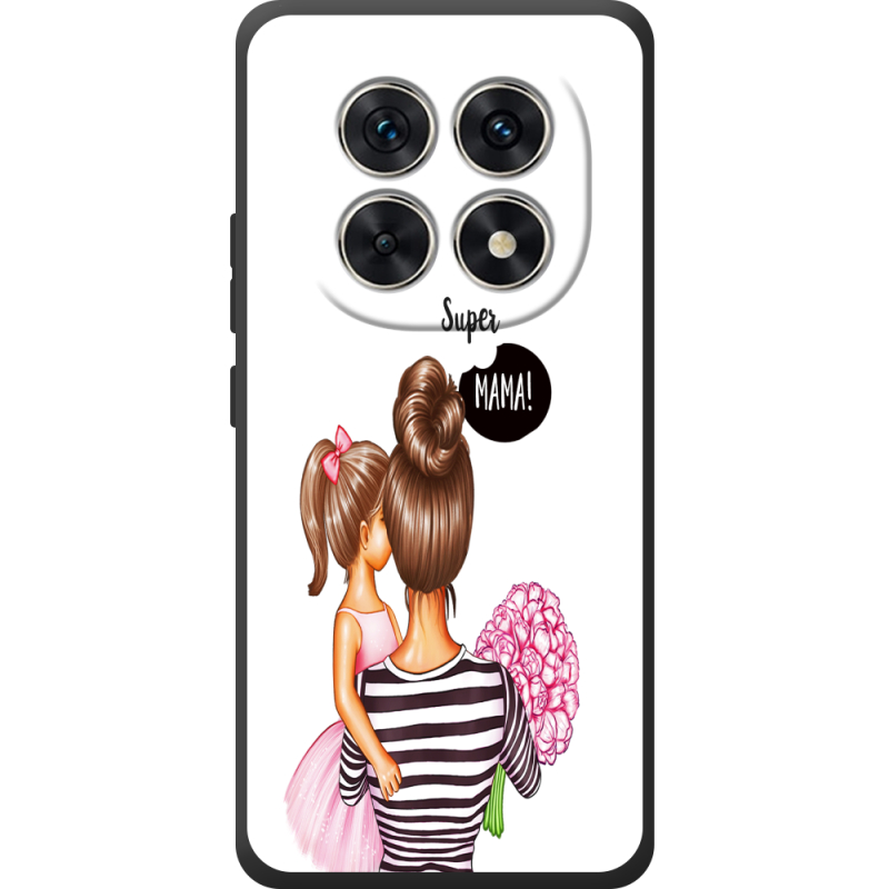 Прозорий чохол BoxFace Poco M8 Super Mama and Daughter