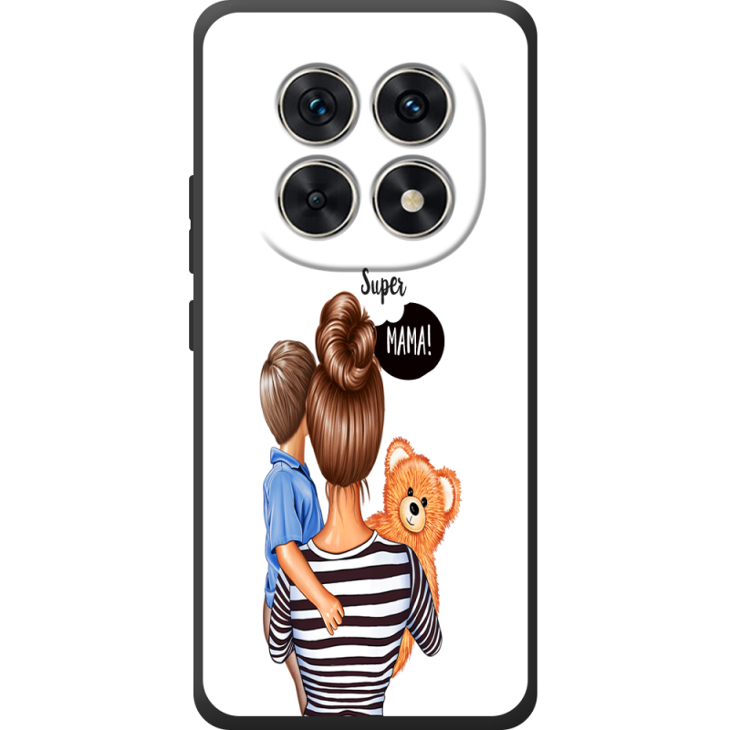 Прозорий чохол BoxFace Poco M8 Super Mama and Son