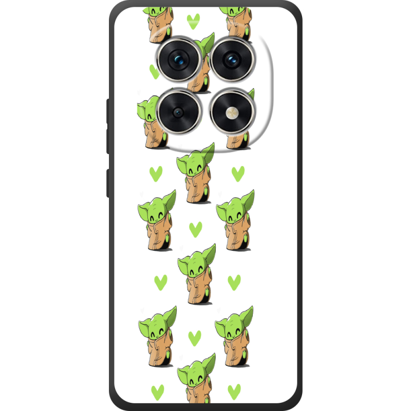 Прозорий чохол BoxFace Poco M8 Pattern Baby Yoda