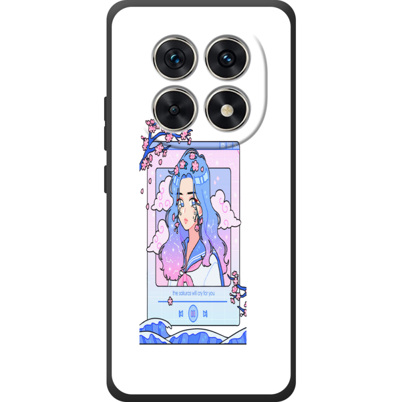 Прозорий чохол BoxFace Poco M8 The Sakuras Will Cry For You