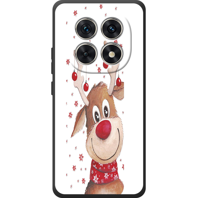 Прозорий чохол BoxFace Poco M8 Winter Deer