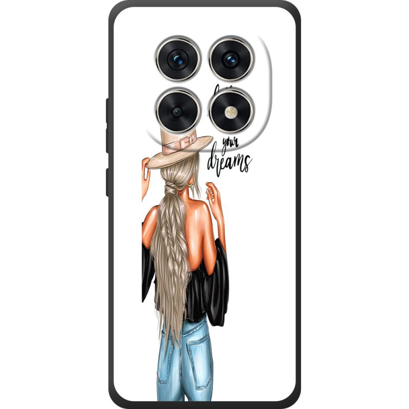 Прозорий чохол BoxFace Poco M8 Follow Your Dreams