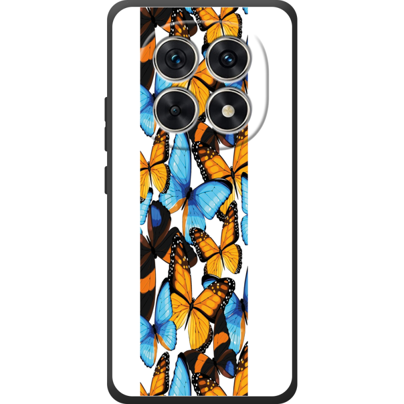 Прозорий чохол BoxFace Poco M8 Butterfly Morpho