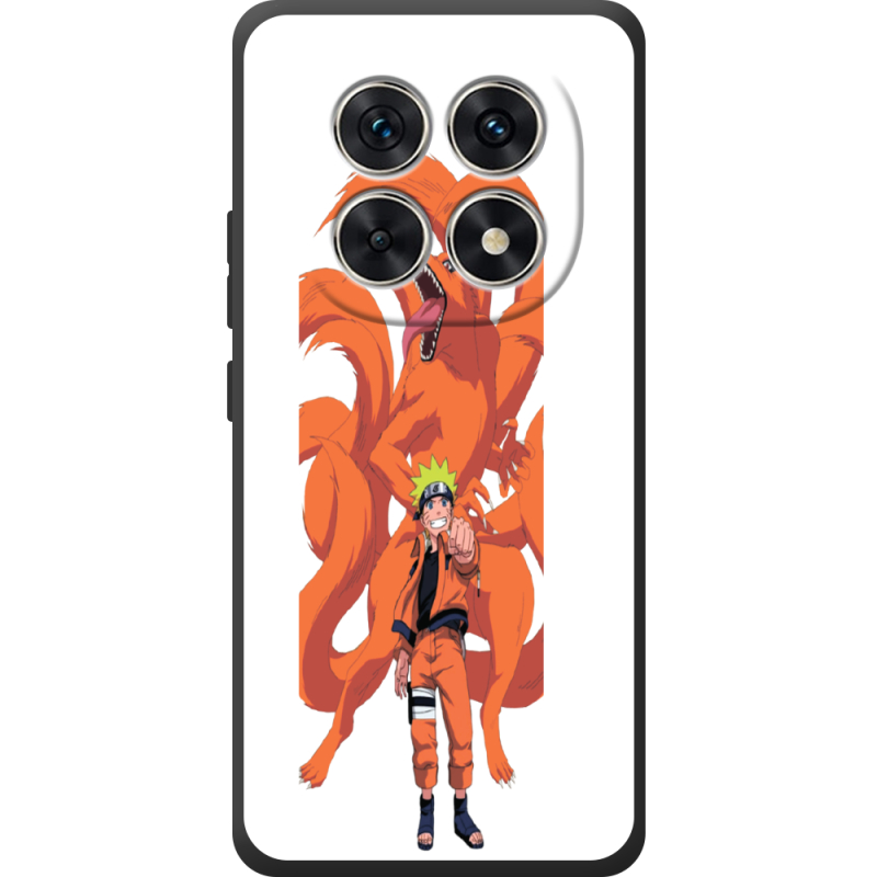 Прозорий чохол BoxFace Poco M8 Naruto and Kurama