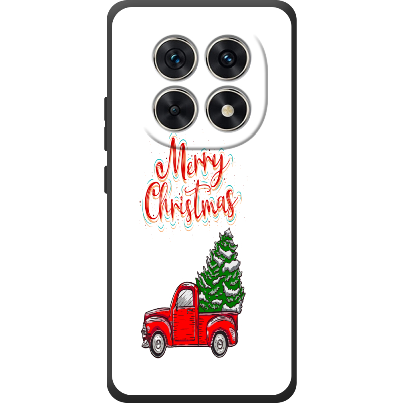 Прозорий чохол BoxFace Poco M8 Holiday Car