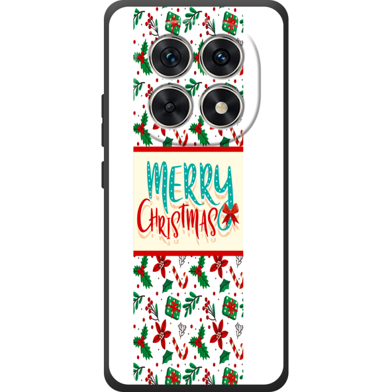 Прозорий чохол BoxFace Poco M8 Vintage Christmas Pattern