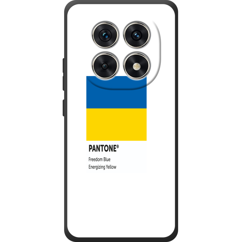 Прозорий чохол BoxFace Poco M8 Pantone вільний синій