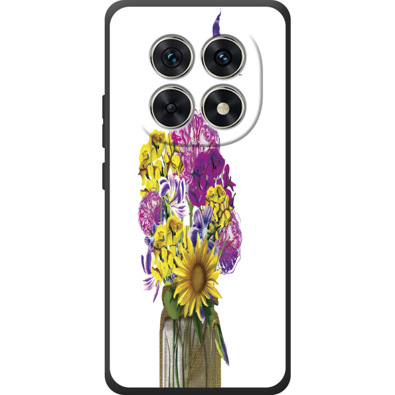 Прозорий чохол BoxFace Poco M8 My Bouquet