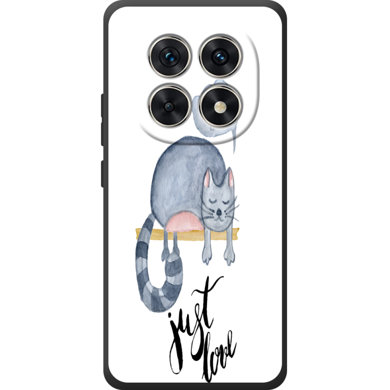 Прозорий чохол BoxFace Poco M8 Just Love