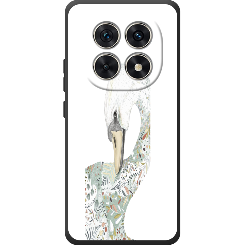 Прозорий чохол BoxFace Poco M8 Swan