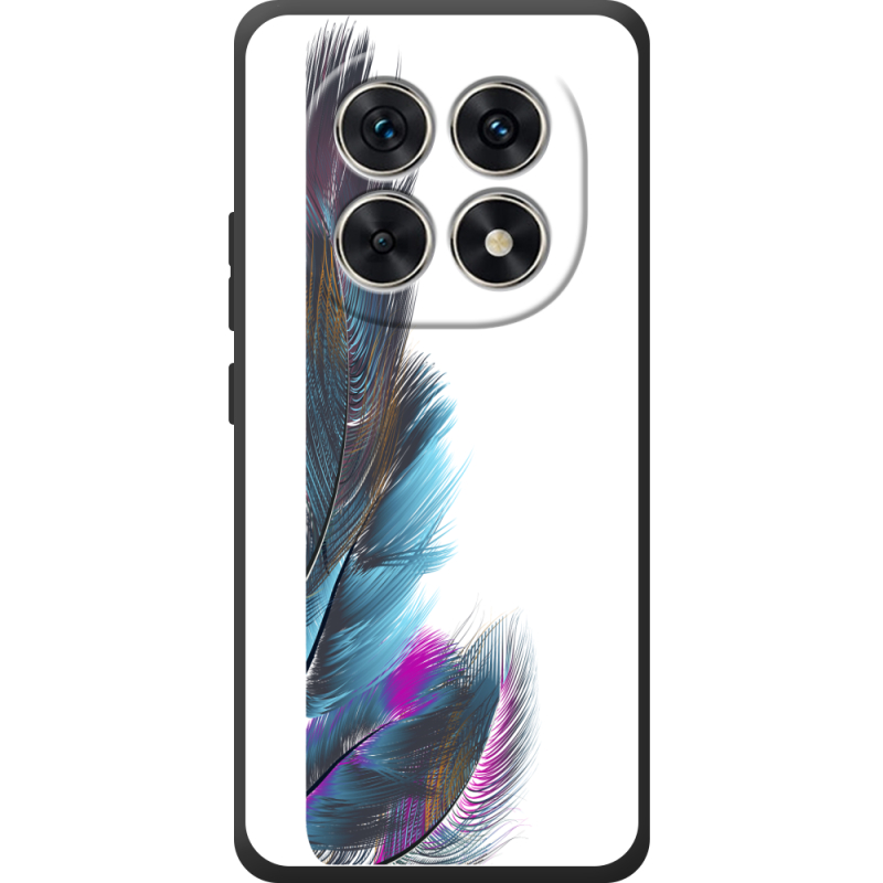 Прозорий чохол BoxFace Poco M8 Feathers