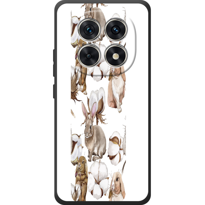 Прозорий чохол BoxFace Poco M8 Cotton and Rabbits