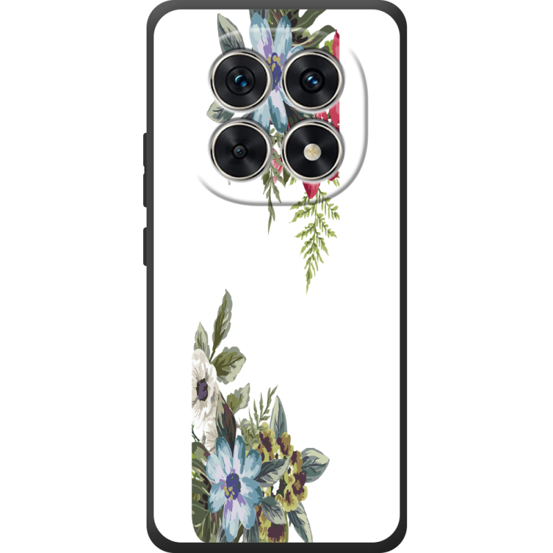 Прозорий чохол BoxFace Poco M8 Floral