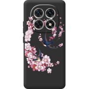 Чохол зі стразами Poco M8 Swallows and Bloom