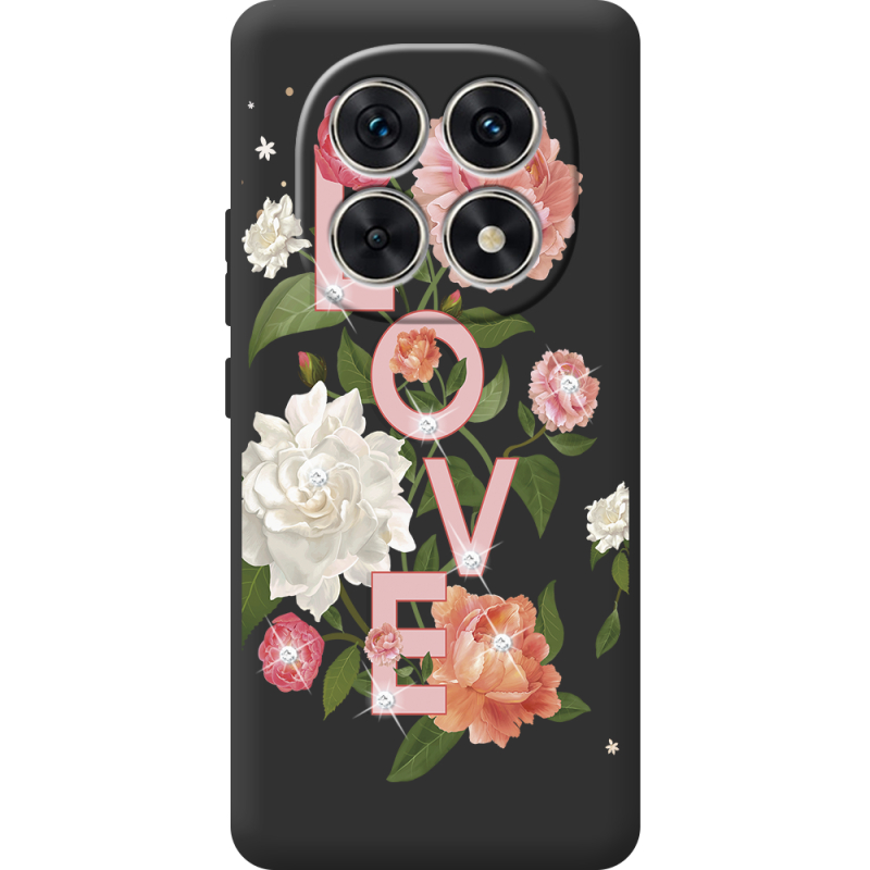 Чохол зі стразами Poco M8 Love