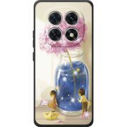 Чохол зі стразами Poco M8 Little Boy and Girl