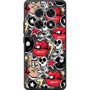 Чорний чохол BoxFace Poco M8 Rock Graffiti