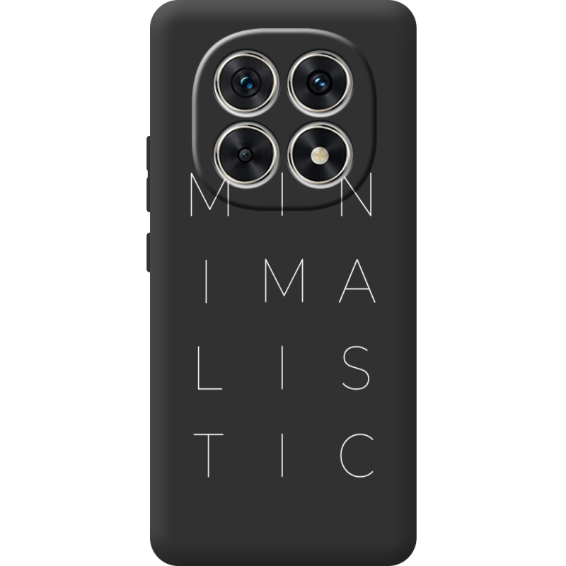 Чорний чохол BoxFace Poco M8 Minimalistic