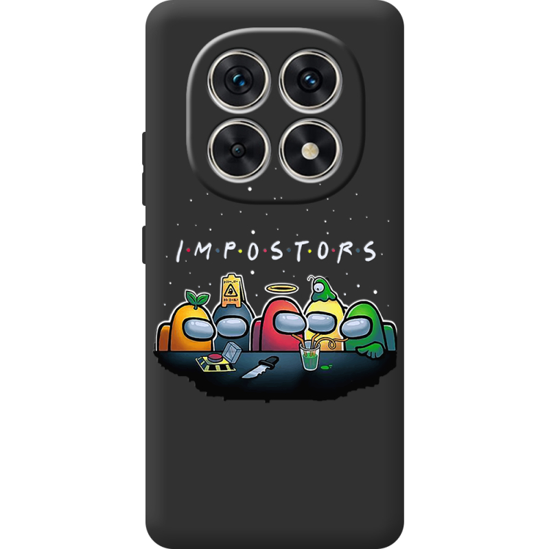 Чорний чохол BoxFace Poco M8 Among Us Impostors