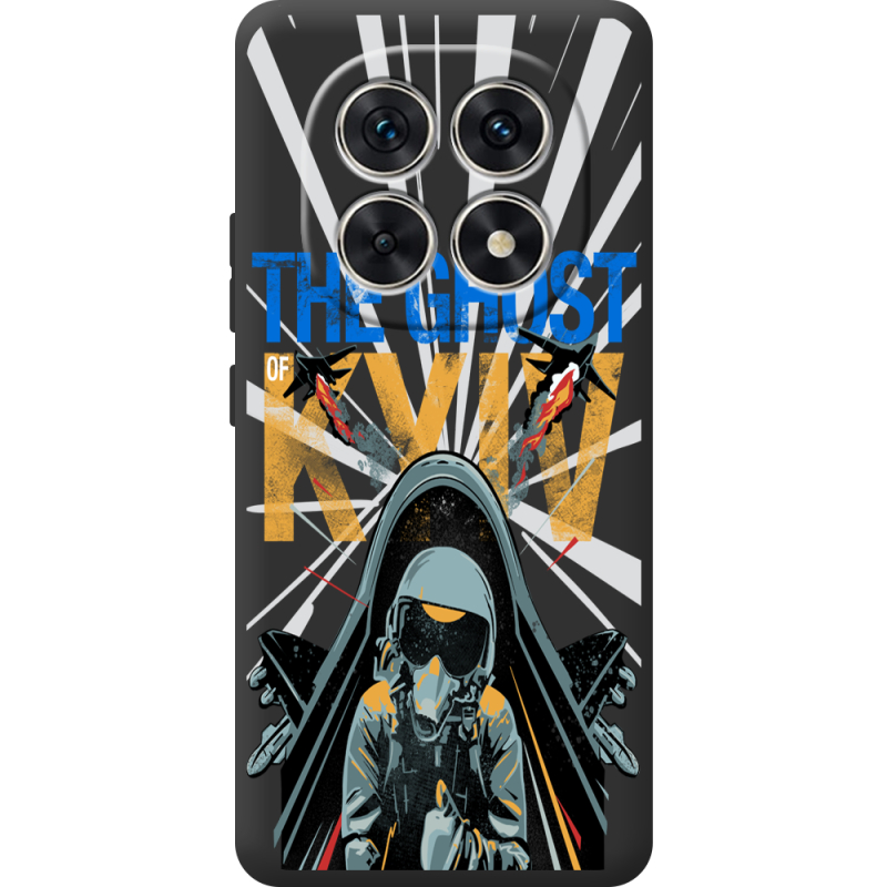 Чорний чохол BoxFace Poco M8 Привид Києва в дії