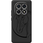 Чорний чохол BoxFace Poco M8 Horse