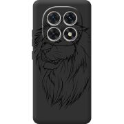 Чорний чохол BoxFace Poco M8 Lion