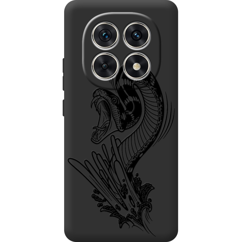 Чорний чохол BoxFace Poco M8 Snake