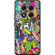 Чохол BoxFace Poco M8 Pro Multicolored Inscriptions