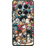 Чохол BoxFace Poco M8 Pro Anime Stickers