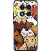 Чохол BoxFace Poco M8 Pro Sleepy Cats