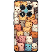 Чохол BoxFace Poco M8 Pro Котики муркотики