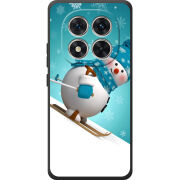 Чохол BoxFace Poco M8 Pro Skier Snowman