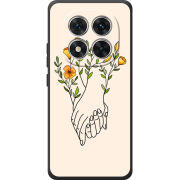 Чохол BoxFace Poco M8 Pro Flower Hands
