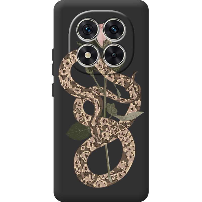 Прозорий чохол BoxFace Poco M8 Pro Glamor Snake